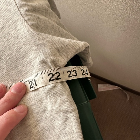 NWT EDIKTED Tailor Oversize Layered Top Light-Gray-Melange size small - Picture 5 of 5